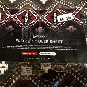 Fleece cooler sheet